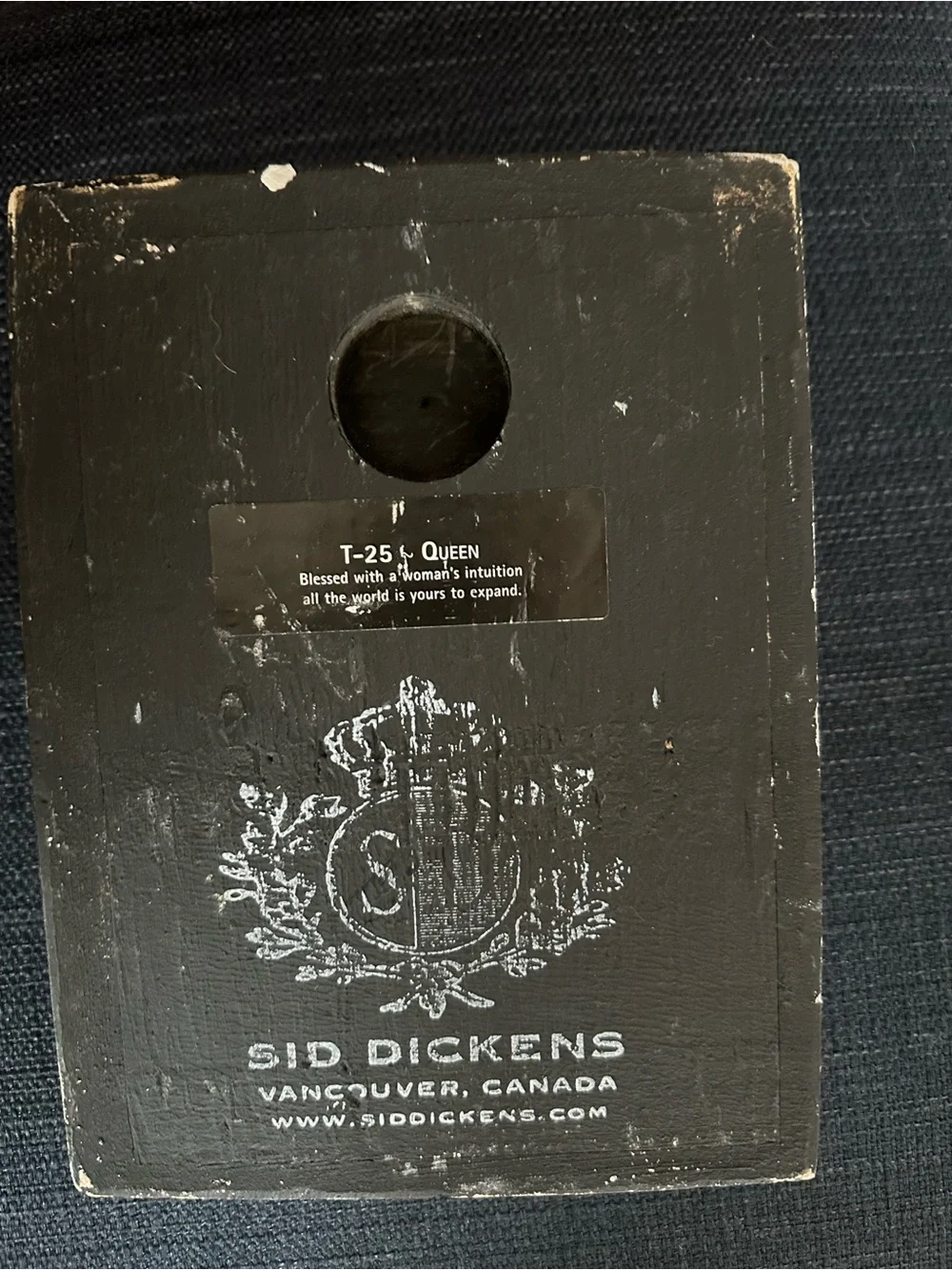 Set of 4 Cream and Silver Decorative Sid Dickens Tile Art